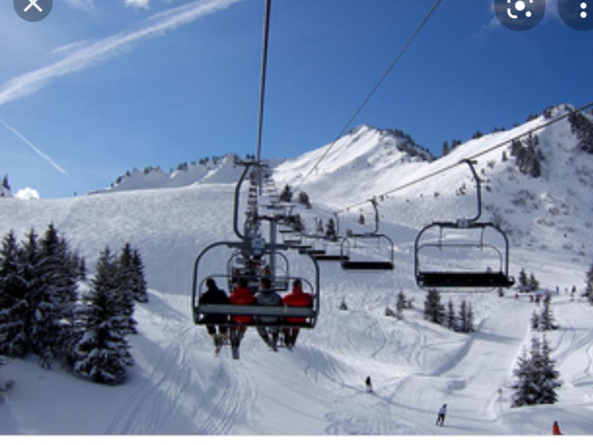 Studio Cabine Praz De Lys Taninges Exterior photo